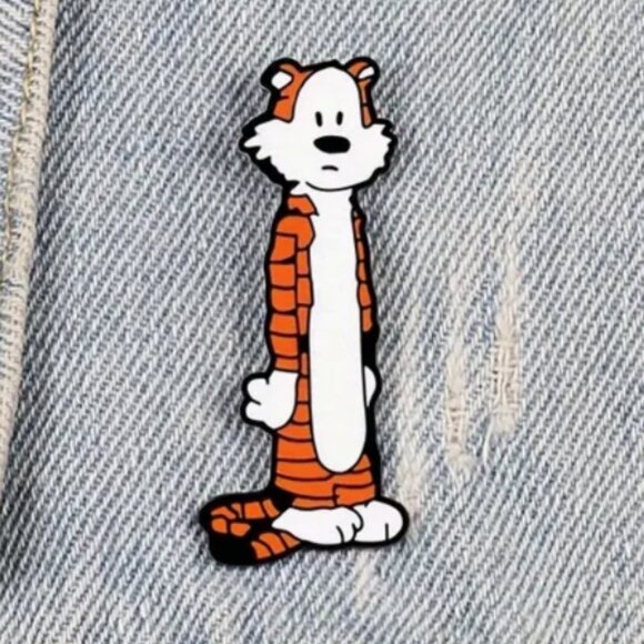 HOBBES from Calvin & Hobbes Collectible Enamel Pin NEW! 832 - Picture 1 of 11
